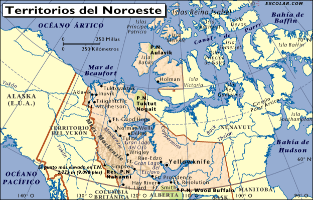 Territorios del Noroeste